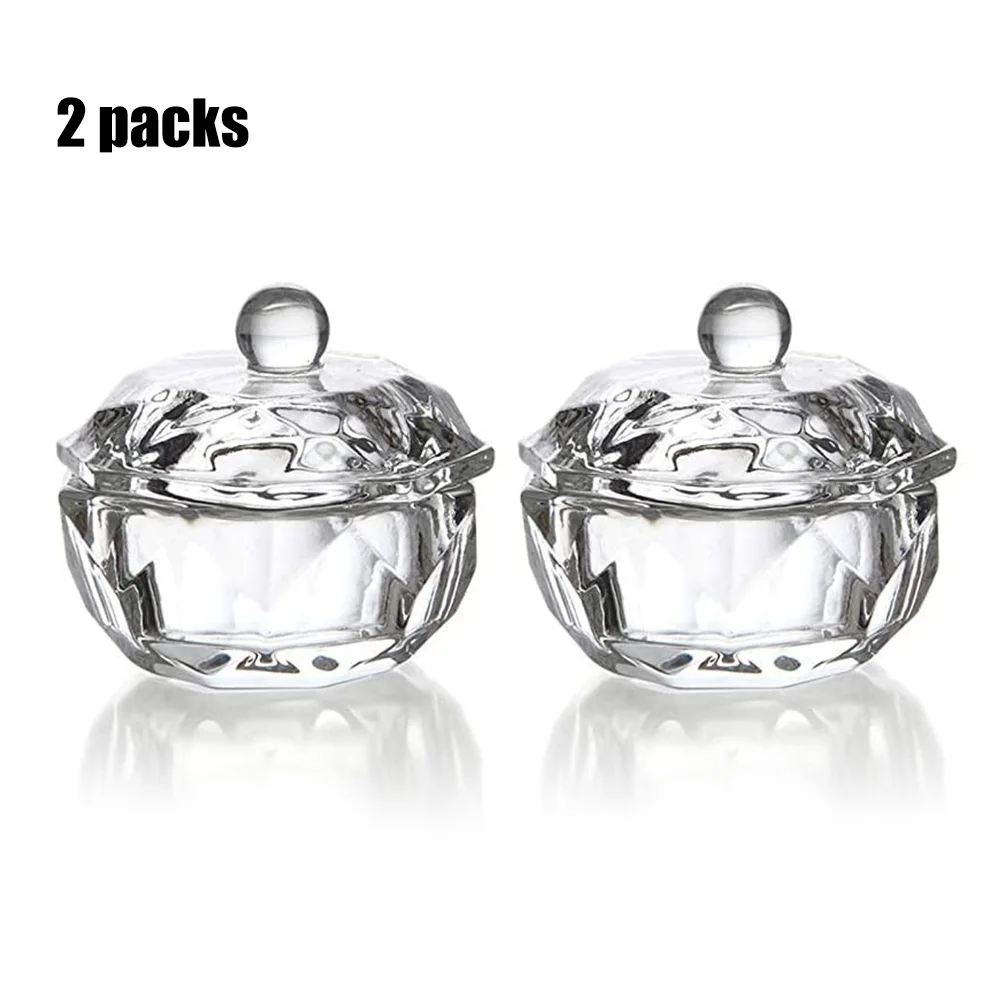 2Pcs Glass Dappen Dish Lid Bowl Cup Holder Manicure Equipment Nail Tool For Nail Art Acrylic Powder Liquid
2Pcs Glass Dappen Dish Lid Bowl Cup Holder Manicure Equipment Nail Tool For Nail Art Acrylic Powder Liquid