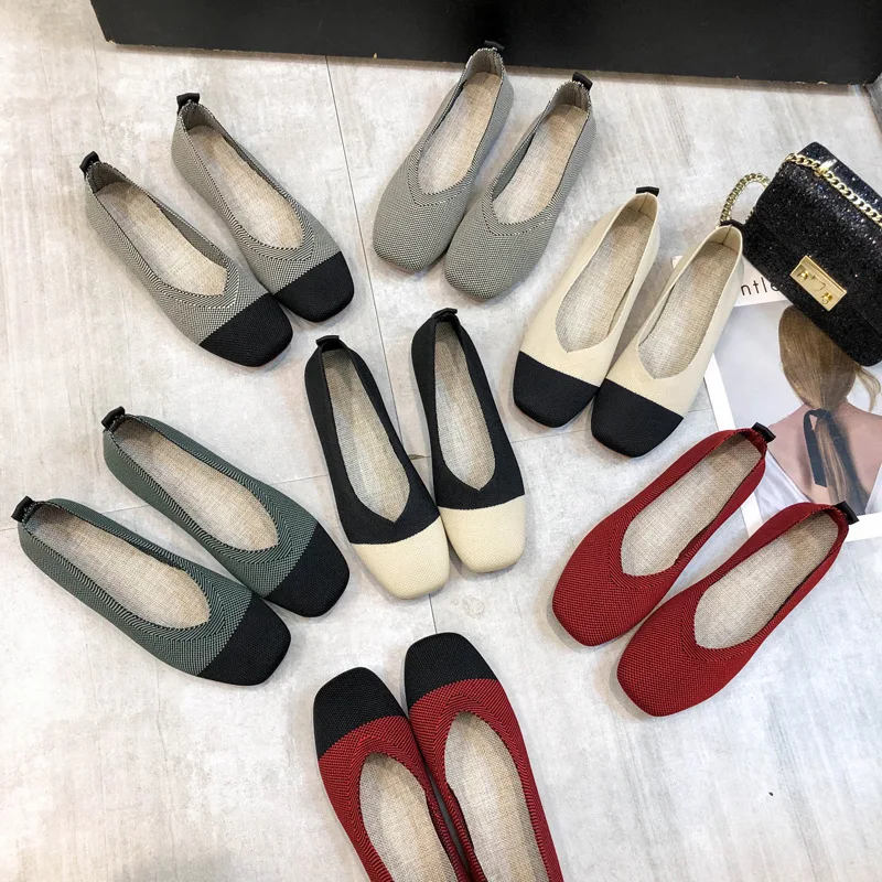 2022 New Spring New Mesh Flats Women Square Toe Daily Loafers Breathable Soft Sole Flats Driving Shoes Sneakers Large Size Shoes 
2022 New Spring New Mesh Flats Women Square Toe Daily Loafers Breathable Soft Sole Flats Driving Shoes Sneakers Large Size Shoes