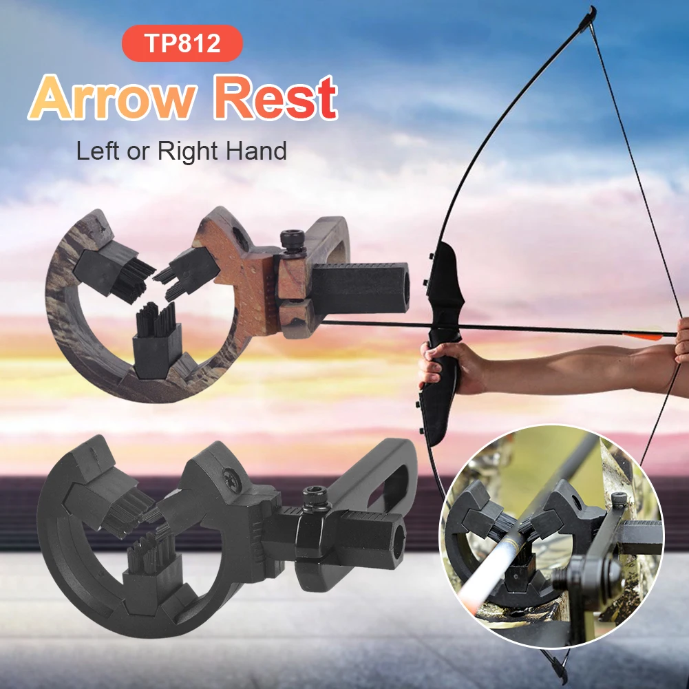 Archery Arrow Rest Brush-Type For Recurve Compound Bow Aluminum Alloy Arrow Rest Left Or Right Hand Outdoor Archery Accessories
Archery Arrow Rest Brush-Type For Recurve Compound Bow Aluminum Alloy Arrow Rest Left Or Right Hand Outdoor Archery Accessories