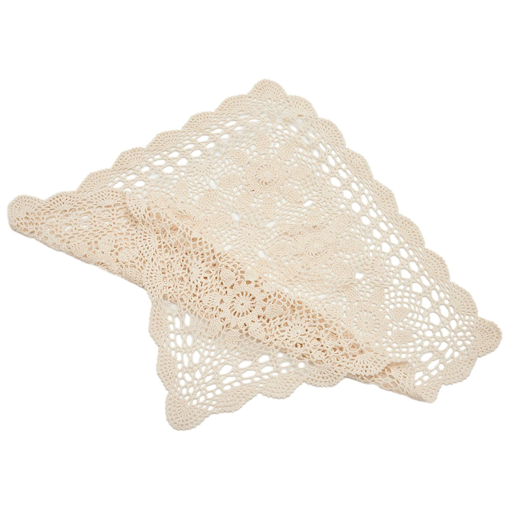 DIY Vintage Square Tablecloth Doily Cotton Lace Crochet Floral Table Cloth Cover Decorative Cover Towel 40cm/60cm
DIY Vintage Square Tablecloth Doily Cotton Lace Crochet Floral Table Cloth Cover Decorative Cover Towel 40cm/60cm