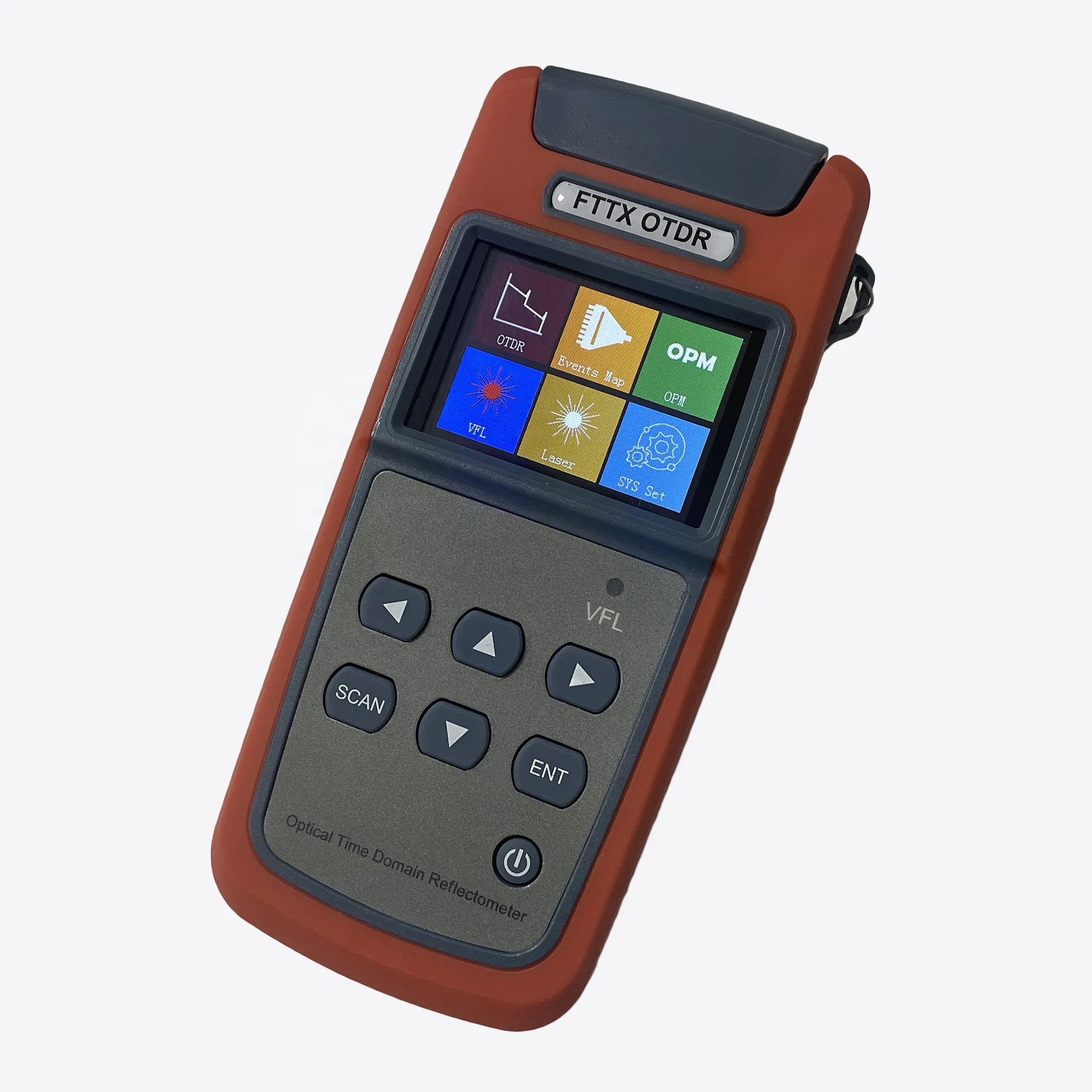 1550nm 22dB 60KM 5 Functions in 1 Device smart OTDR with Optical Power Meter and Optical Light Source and VFL and iOLM Event Map
1550nm 22dB 60KM 5 Functions in 1 Device smart OTDR with Optical Power Meter and Optical Light Source and VFL and iOLM Event Map