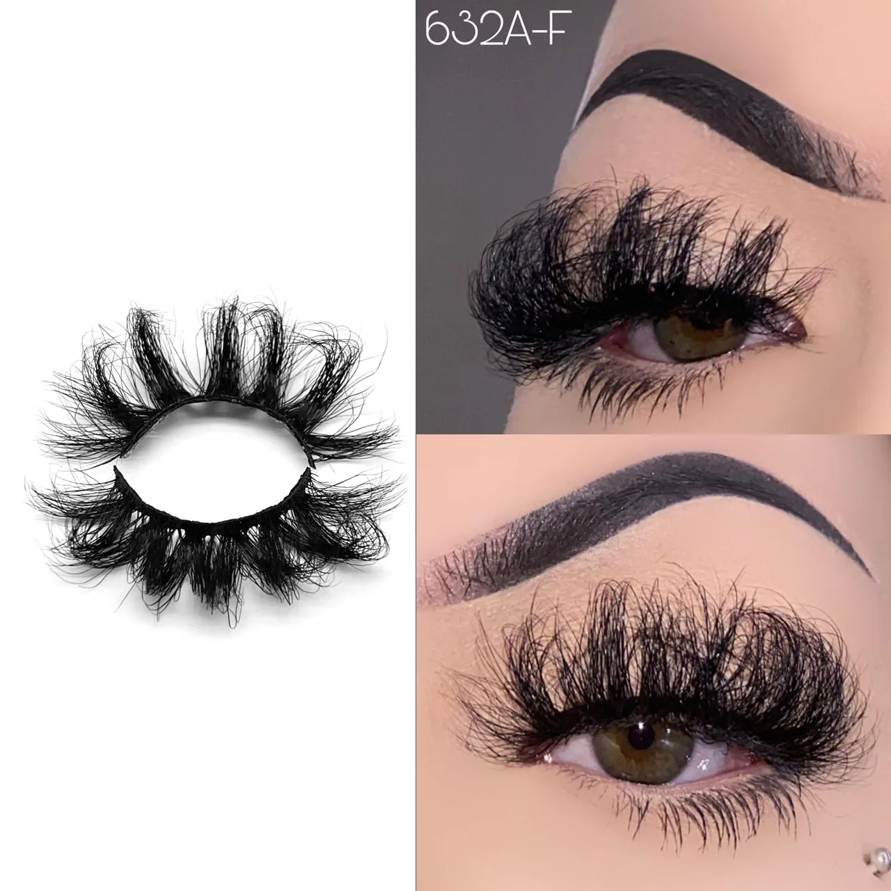 1 Pair/ Pack 3D mink eyelashes 25mm Soft Wispy Russian Volume strip hot sale lashes extension fluffy Long Thick False eyelashes
1 Pair/ Pack 3D mink eyelashes 25mm Soft Wispy Russian Volume strip hot sale lashes extension fluffy Long Thick False eyelashes
