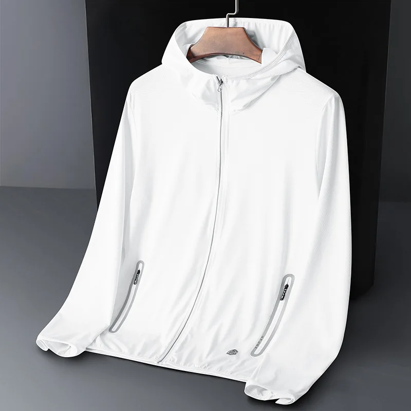 UV Blocking Hooded Jacket Fishing Upf 50 Skin Zipper Clothing High Quality Men's Summer Windbreaker Oversize Sun Protection Coat 
UV Blocking Hooded Jacket Fishing Upf 50 Skin Zipper Clothing High Quality Men's Summer Windbreaker Oversize Sun Protection Coat