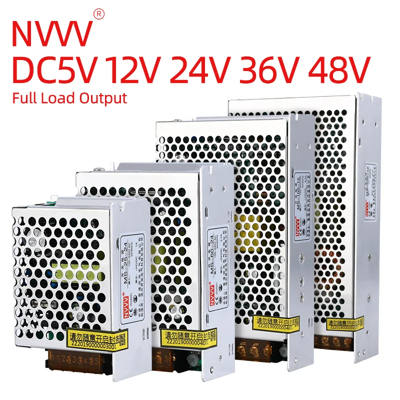

Switching Power Supply 5v 12v Power Supply 24v 36v 48v 65v 15w-800w AC To 110/220v DC Voltage Stabilizer Transformer