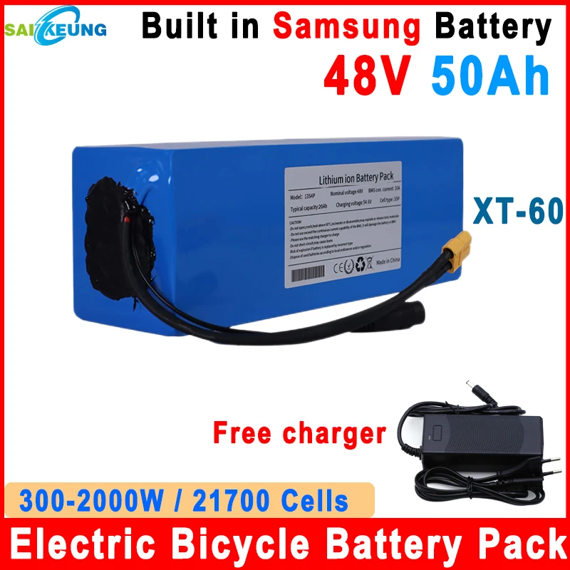 Bafang 48V 50ah Ebike Batterij 48V 20ah 30ah 40ah Batterij Lithium Accu Voor Elektrische Fiets Elektrische Scooter Met BMS
Bafang 48V 50ah Ebike Batterij 48V 20ah 30ah 40ah Batterij Lithium Accu Voor Elektrische Fiets Elektrische Scooter Met BMS