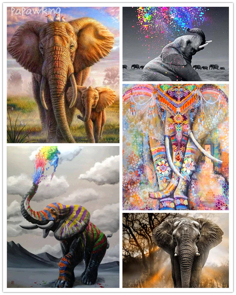 Diy Animal Diamond Painting Behemoth Elephant Full Diamond Art Rhinestone Embroidery Cross Stitch Kit Home Mosaic Decoration
Diy Animal Diamond Painting Behemoth Elephant Full Diamond Art Rhinestone Embroidery Cross Stitch Kit Home Mosaic Decoration