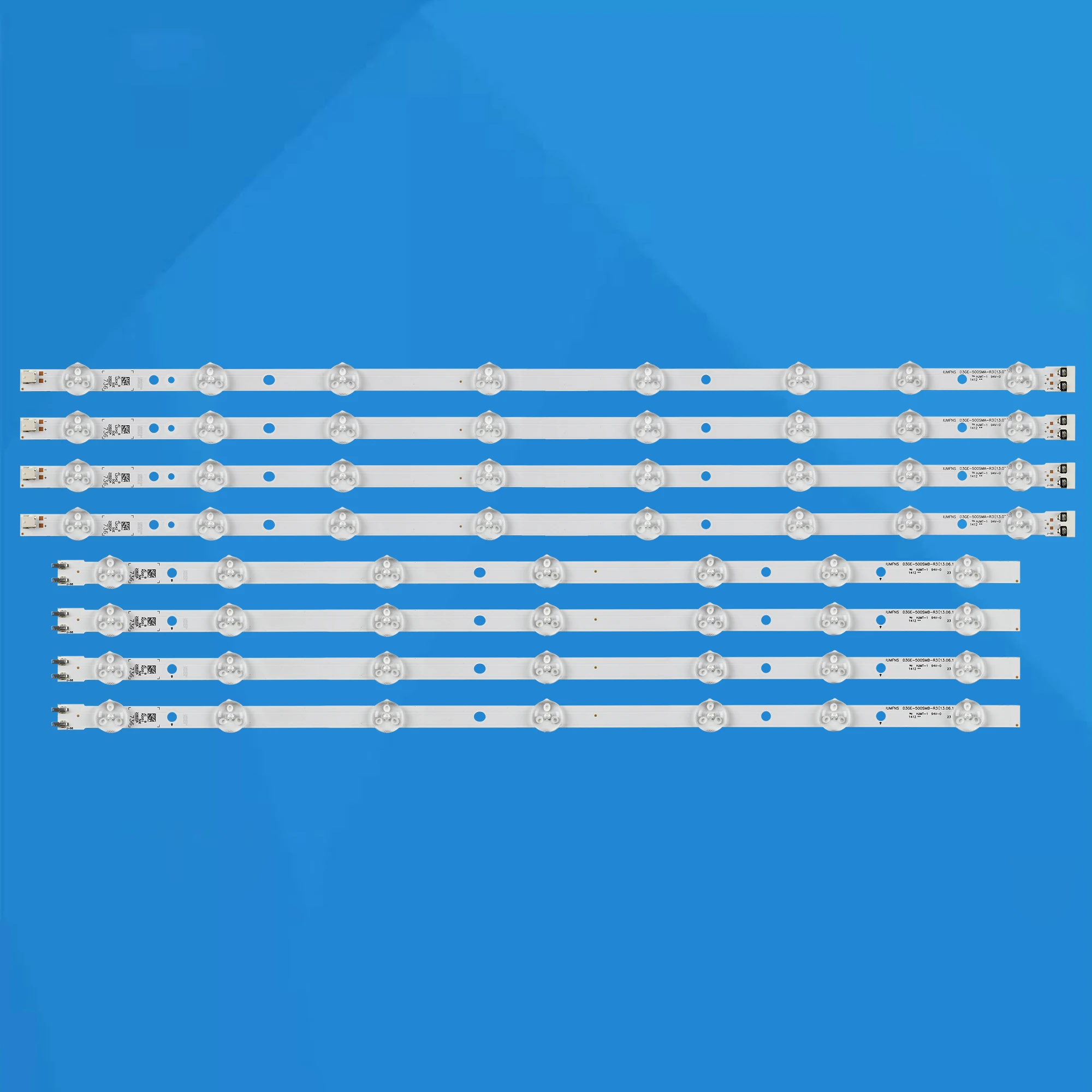 10kits LED Backlight Lamp strip For SamSung 50" TV UN50J6200 Un50fh5303 UN50H5203 UN50H5303 UN50FH UN50H5203A LM41-00001Z Q
10kits LED Backlight Lamp strip For SamSung 50" TV UN50J6200 Un50fh5303 UN50H5203 UN50H5303 UN50FH UN50H5203A LM41-00001Z Q