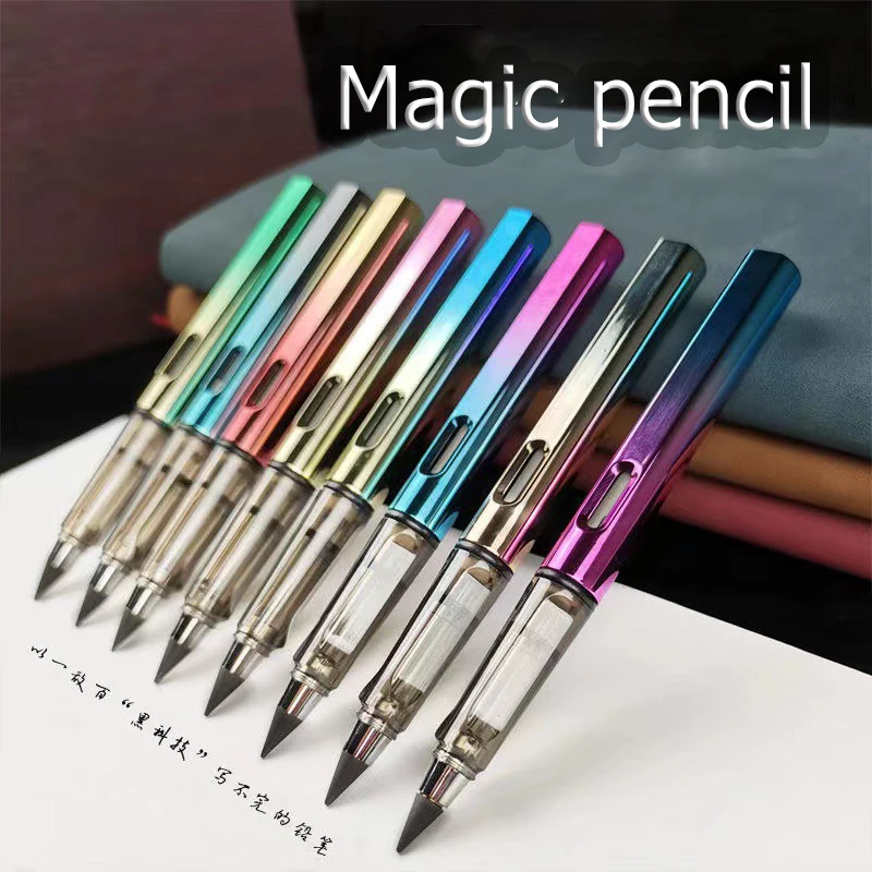 New Technology Pencil Unlimited Writing Eternal Pencil Business Replaceable Tip Magic Pencil Office 365 Student Stationery
New Technology Pencil Unlimited Writing Eternal Pencil Business Replaceable Tip Magic Pencil Office 365 Student Stationery