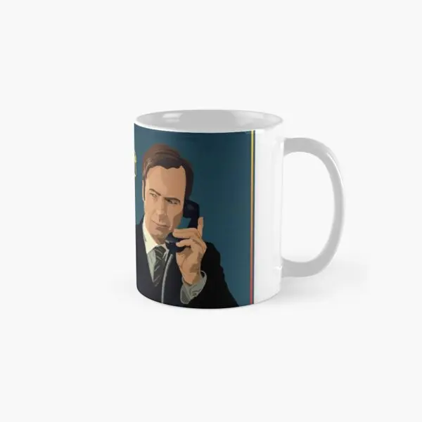 Better Call Saul Classic Mug Handle Round Cup Drinkware Gifts Image Printed Photo Tea Coffee Simple Picture Design
Better Call Saul Classic Mug Handle Round Cup Drinkware Gifts Image Printed Photo Tea Coffee Simple Picture Design