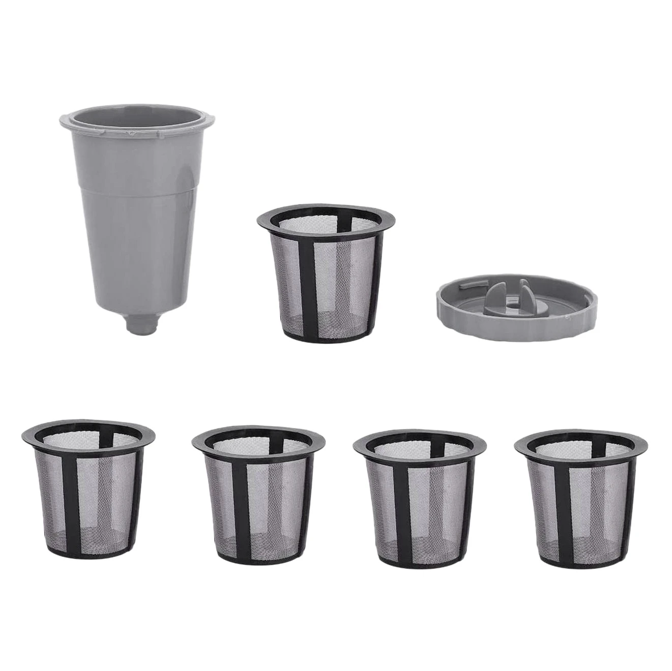 Reusable Coffee Filter Replacement Filter with 4 Extra Filters for Keurig B30 B40 B50 B60 B70 B75 Series
Reusable Coffee Filter Replacement Filter with 4 Extra Filters for Keurig B30 B40 B50 B60 B70 B75 Series