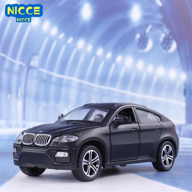 NICCE 1:32 BMW SUV X6 Alloy Diecast Model Car Sound Child Metal Car Toys Pull Back Wheels Kids Birthday Christmas Gifts A32
NICCE 1:32 BMW SUV X6 Alloy Diecast Model Car Sound Child Metal Car Toys Pull Back Wheels Kids Birthday Christmas Gifts A32