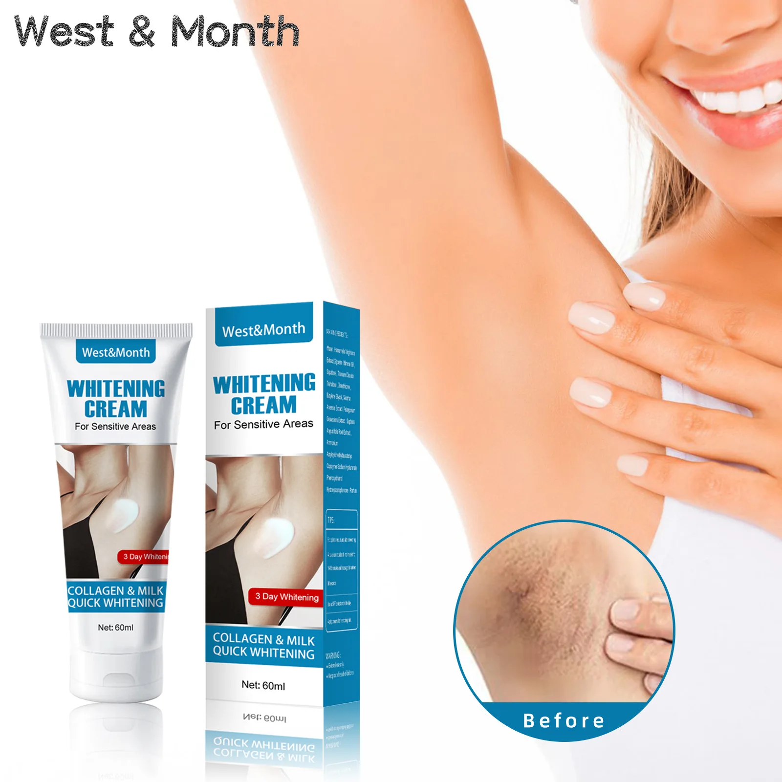 Underarm brightening and whitening cream underarm brightening skin tone private moisturizing and fine texture Concealer
Underarm brightening and whitening cream underarm brightening skin tone private moisturizing and fine texture Concealer