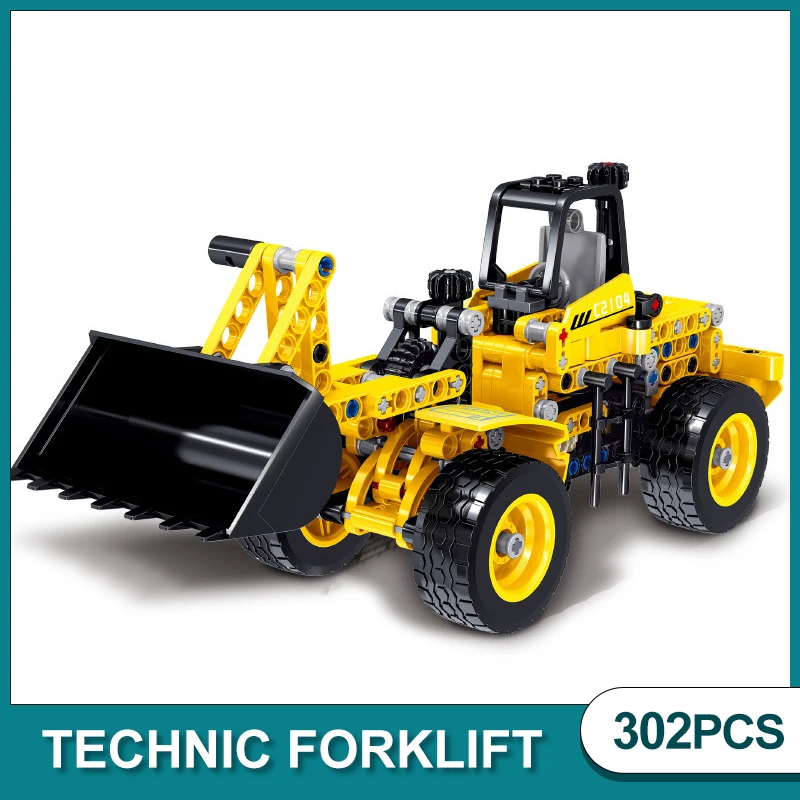 Technical Series Engineering Wheeled Shovel Truck Building Blocks Transportation Creative Expert Model Bricks Toys For Children
Technical Series Engineering Wheeled Shovel Truck Building Blocks Transportation Creative Expert Model Bricks Toys For Children