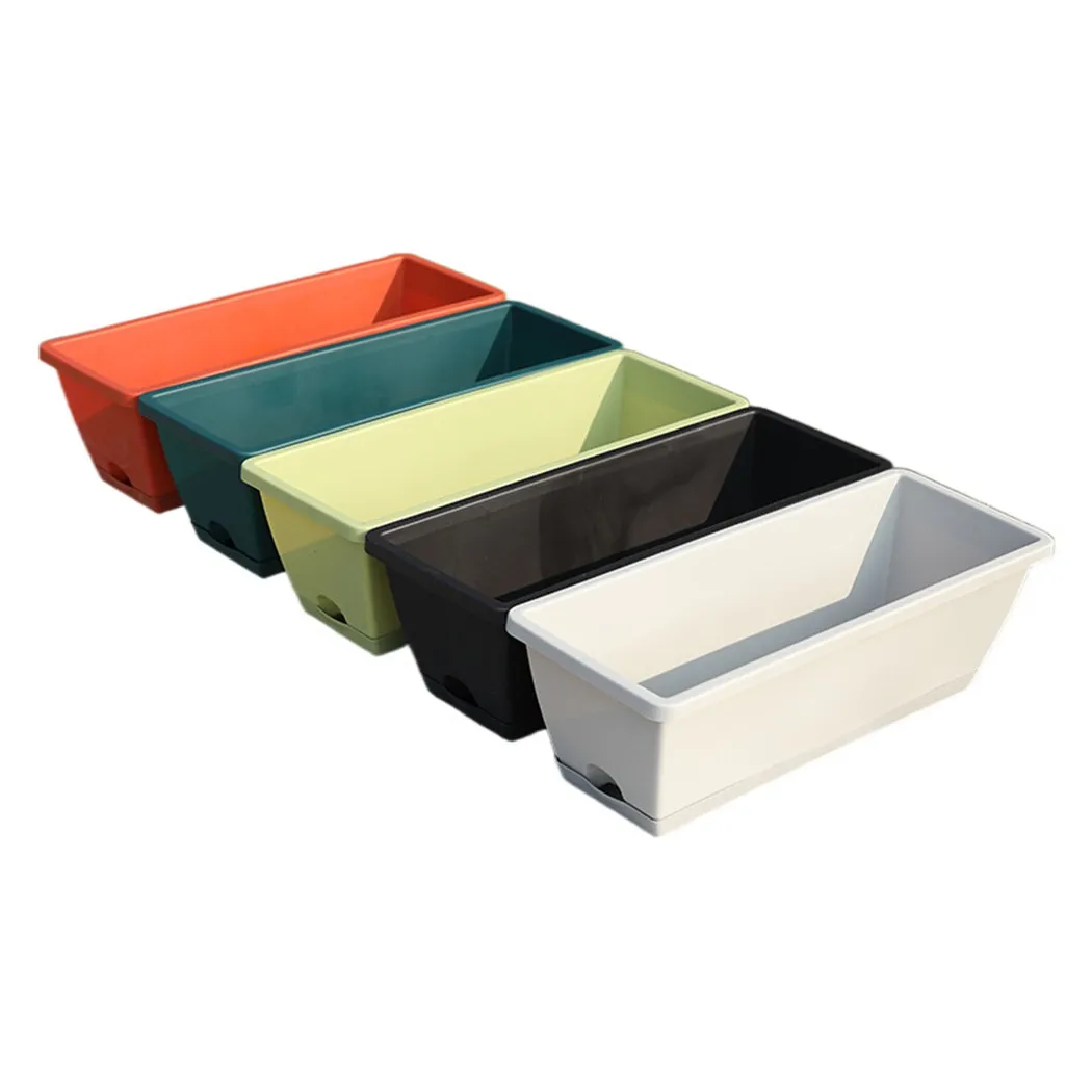 1pc Flowerpot Vegetable Cultivation Box Baskets 36x19x15cm Pp Plastic Farm Home Garden Planter Rectangle Flower Pots
1pc Flowerpot Vegetable Cultivation Box Baskets 36x19x15cm Pp Plastic Farm Home Garden Planter Rectangle Flower Pots