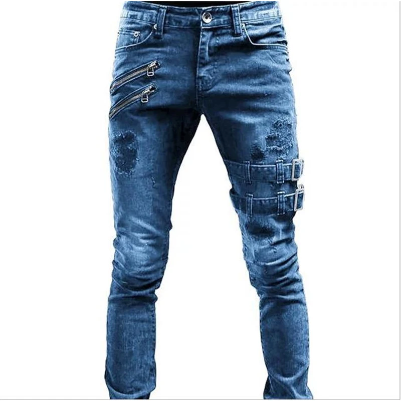Men fashion Brand Jeans Pants Men Slim Jeans Letter Moto & Biker Jeans Pants Black Hole Jeans for Men
Men fashion Brand Jeans Pants Men Slim Jeans Letter Moto & Biker Jeans Pants Black Hole Jeans for Men
