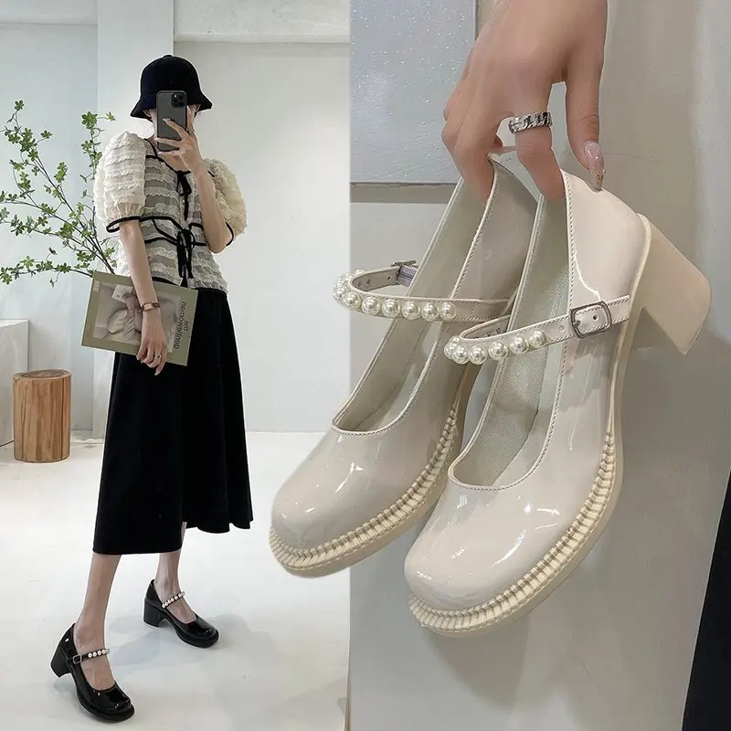 Casual Heels Lolita Shoes Branded Pumps Square Toe 2022 Sexy Sandals Women's Sneakers on Thick Soles Footwear Comfortable Mary J
Casual Heels Lolita Shoes Branded Pumps Square Toe 2022 Sexy Sandals Women's Sneakers on Thick Soles Footwear Comfortable Mary J