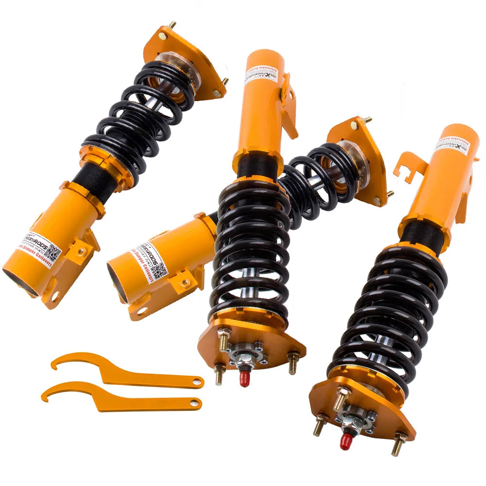 Coilovers Coilover Shock Absorber For Subaru Impreza WRX GC8 24levels Adj. Damper for GC8 GC8 EJ20 EJ205 93-01 Suspension
Coilovers Coilover Shock Absorber For Subaru Impreza WRX GC8 24levels Adj. Damper for GC8 GC8 EJ20 EJ205 93-01 Suspension