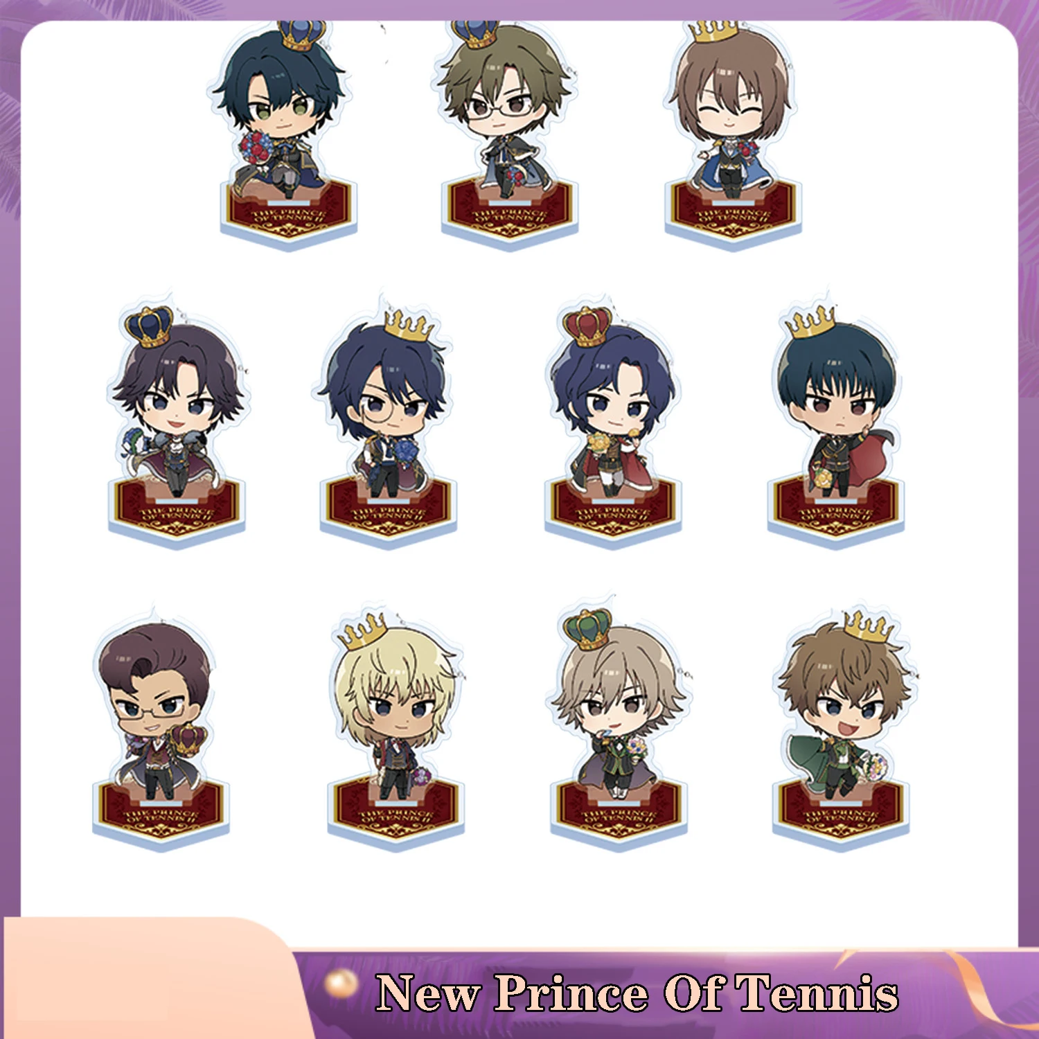 Японское аниме New Prince Of Tennis Fuji Shuusuke Oshitari Yushi Atobe Keigo, мини-стенд, дисплей, косплей, Настольная декоративная игрушка
Японское аниме New Prince Of Tennis Fuji Shuusuke Oshitari Yushi Atobe Keigo, мини-стенд, дисплей, косплей, Настольная декоративная игрушка