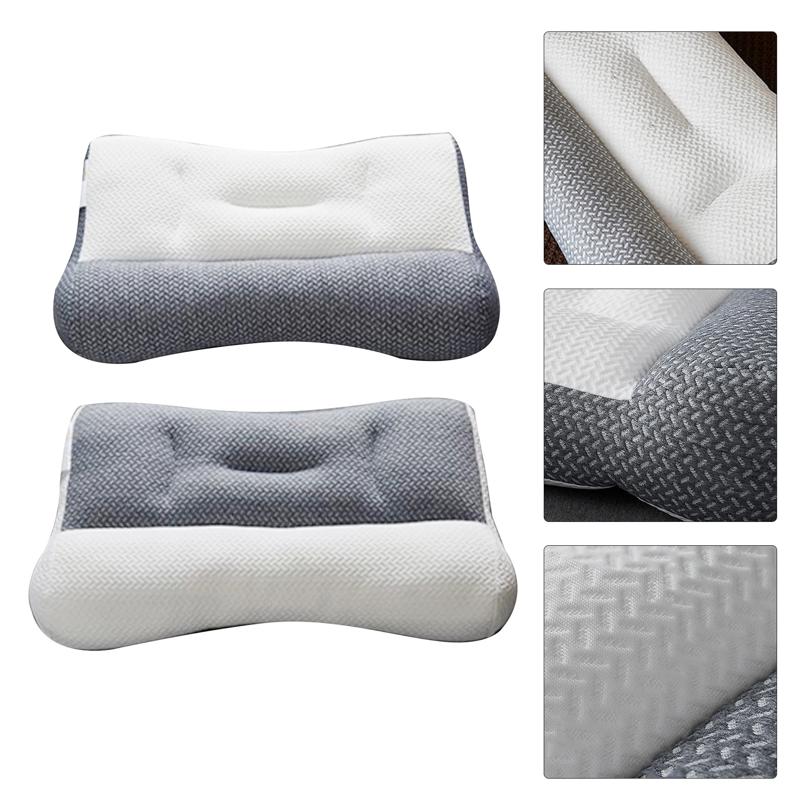 1pcs 10/12CM Soft Knitted Fabric Ergonomic Pillow Bed Pillows Household Items For Supporting Neck Protecting Spine Sleep Aiding
1pcs 10/12CM Soft Knitted Fabric Ergonomic Pillow Bed Pillows Household Items For Supporting Neck Protecting Spine Sleep Aiding