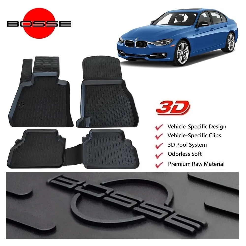3D Pool Car Mats Bmw 3 Series (F30) 2012 2018 Auto Interior Carpet Protector Accessories Rubber Luxury Floor Non Slip Universal
3D Pool Car Mats Bmw 3 Series (F30) 2012 2018 Auto Interior Carpet Protector Accessories Rubber Luxury Floor Non Slip Universal