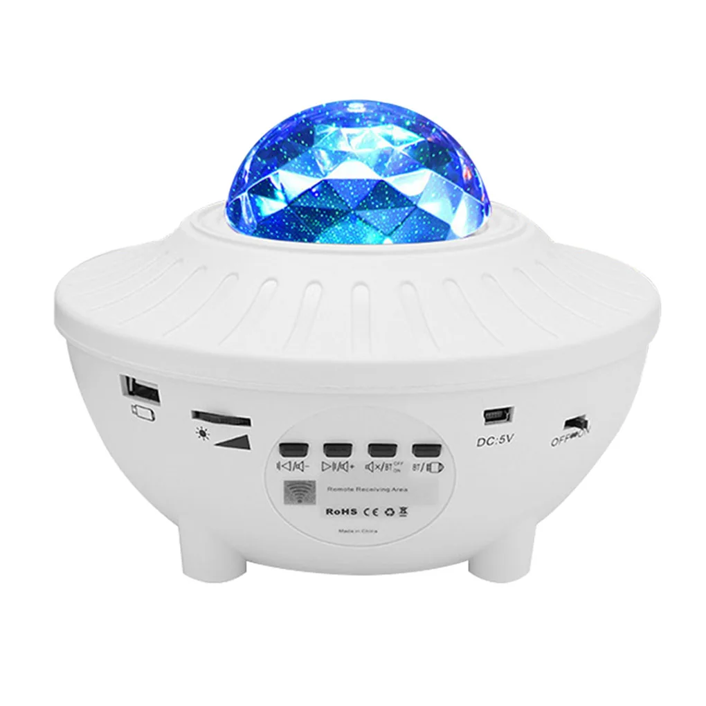 Projector Light RGB Starry Projector Lamp Bluetooth-compatible Remote Control Music Projecting Light 2x3W
Projector Light RGB Starry Projector Lamp Bluetooth-compatible Remote Control Music Projecting Light 2x3W