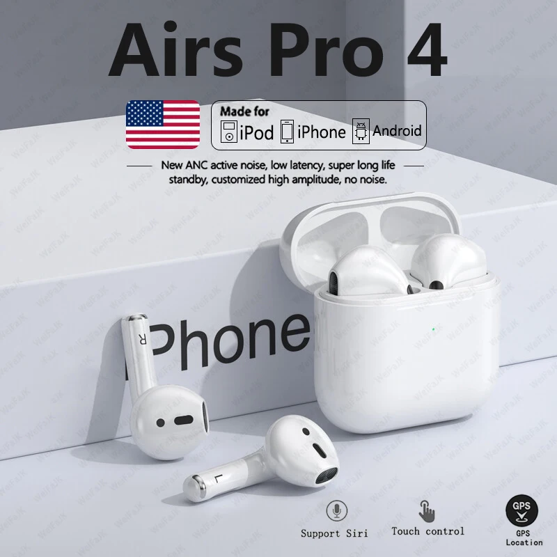 Оригинальный AirPods Pro 3 4 наушники-вкладыши TWS беспроводные наушники Bluetooth наушники Handsfree спортивные наушники игровая гарнитура для Apple iPhone Xiaomi
Оригинальный AirPods Pro 3 4 наушники-вкладыши TWS беспроводные наушники Bluetooth наушники Handsfree спортивные наушники игровая гарнитура для Apple iPhone Xiaomi