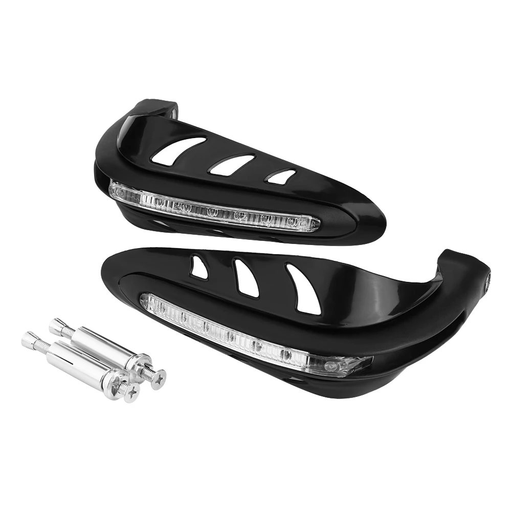 Pair Universal Motorcycle Motorbike Hand Guards Handguard Handlebar Protector LED Light hand hand hand hand
Pair Universal Motorcycle Motorbike Hand Guards Handguard Handlebar Protector LED Light hand hand hand hand