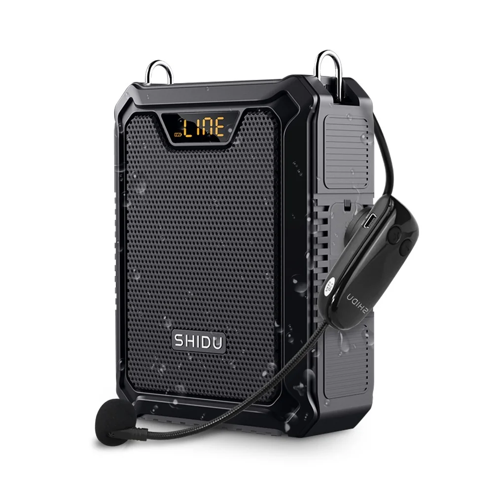 Портативный усилитель голоса, 30 Вт, IPX6, водонепроницаемый Bluetooth-динамик, внешний аккумулятор, беспроводной микрофон, громкий динамик для обу...
Портативный усилитель голоса, 30 Вт, IPX6, водонепроницаемый Bluetooth-динамик, внешний аккумулятор, беспроводной микрофон, громкий динамик для обу...