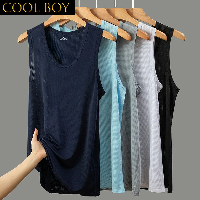 J GIRLS Summer Men Tanks Solid Skinny O-neck Male Breathable Fitness Tops Bodybuilding Simple Chic Tees Sleeveless Plus Size
J GIRLS Summer Men Tanks Solid Skinny O-neck Male Breathable Fitness Tops Bodybuilding Simple Chic Tees Sleeveless Plus Size