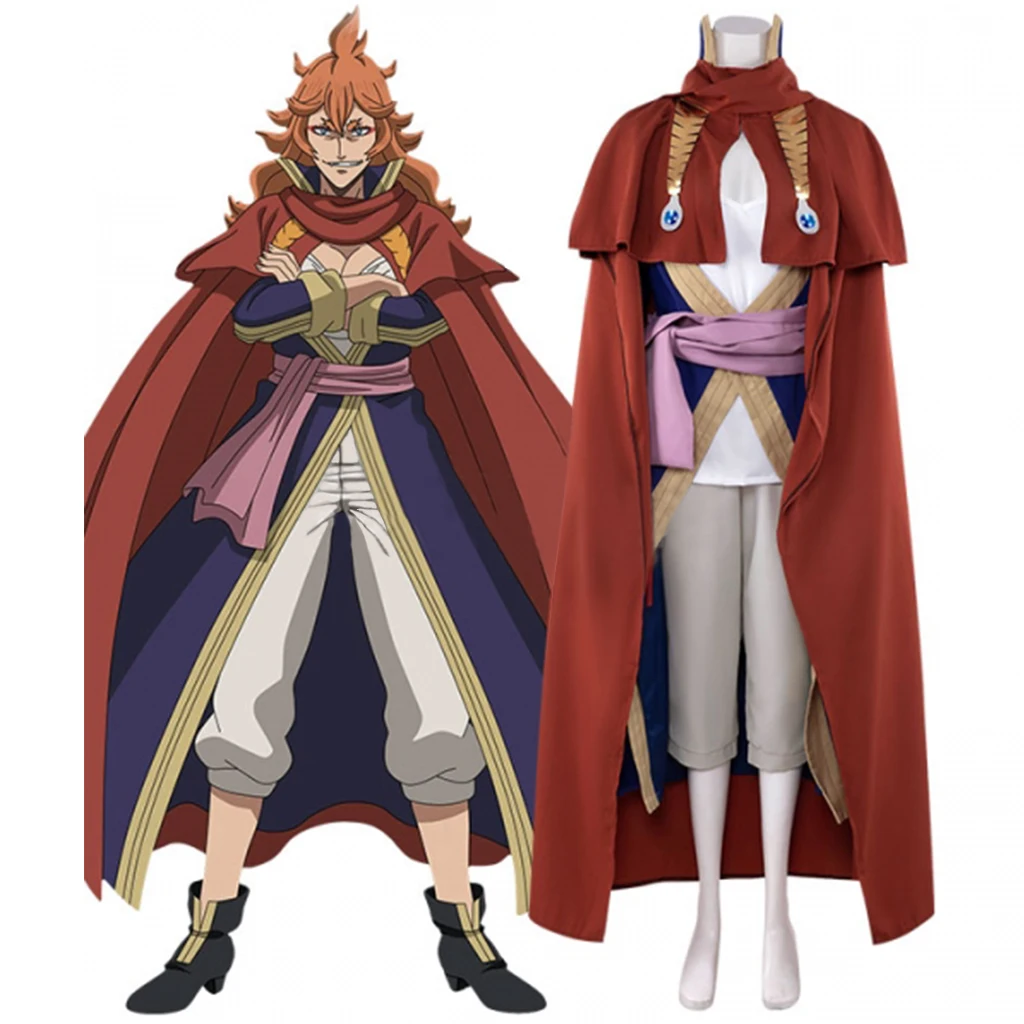 Black Clover Mereoleona Vermillion Cosplay Costume Uniform Outfits with Cloak Cape Full Set Custom Made
Black Clover Mereoleona Vermillion Cosplay Costume Uniform Outfits with Cloak Cape Full Set Custom Made