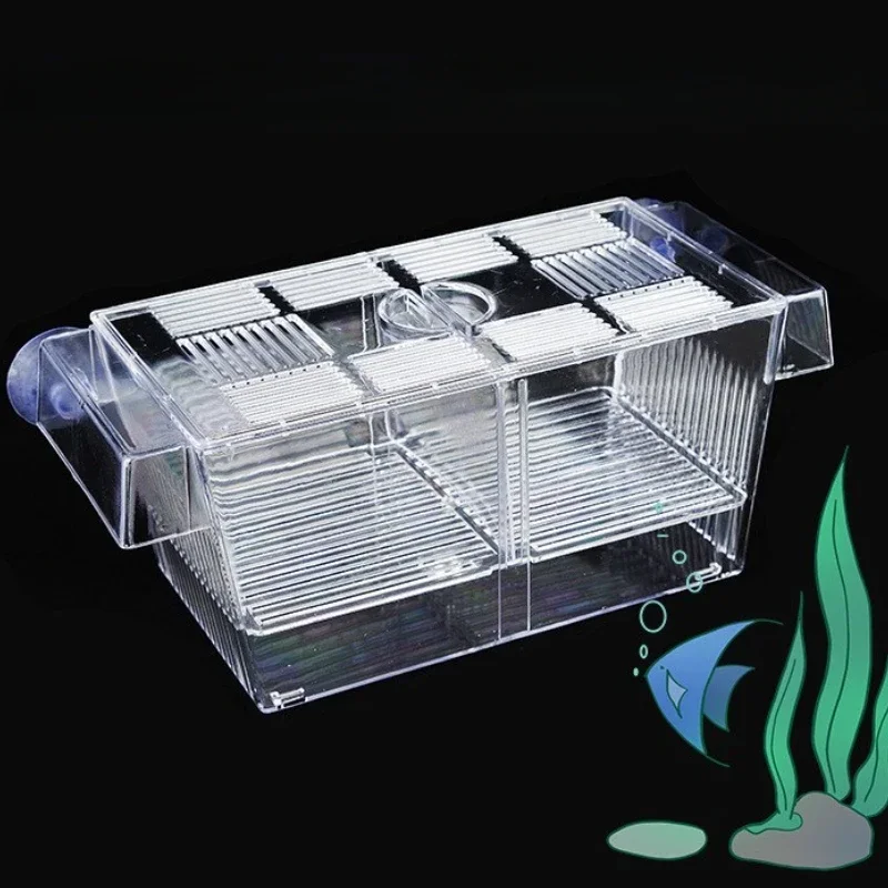 Fish Tank Transparent Acrylic Breeding Isolation Box Hatchery Incubator Holder Fish Breeding Box Aquarium Accessories pecera
Fish Tank Transparent Acrylic Breeding Isolation Box Hatchery Incubator Holder Fish Breeding Box Aquarium Accessories pecera