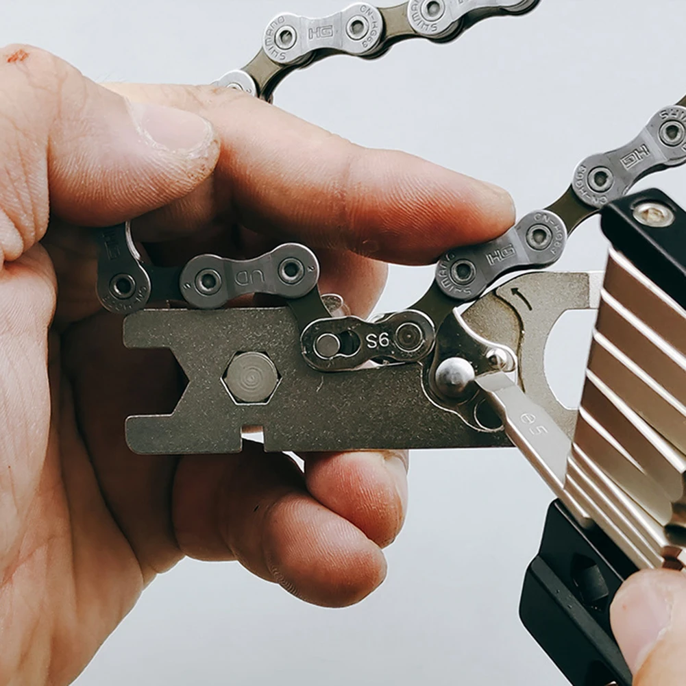 Bicycle Repair Tool Set Chain Remover Spoke Wrench Multi-Tool Set BT004 Hexagon Socket 2 2.5 3, 4 5 6 8mm Cross PH2 Maintenance
Bicycle Repair Tool Set Chain Remover Spoke Wrench Multi-Tool Set BT004 Hexagon Socket 2 2.5 3, 4 5 6 8mm Cross PH2 Maintenance
