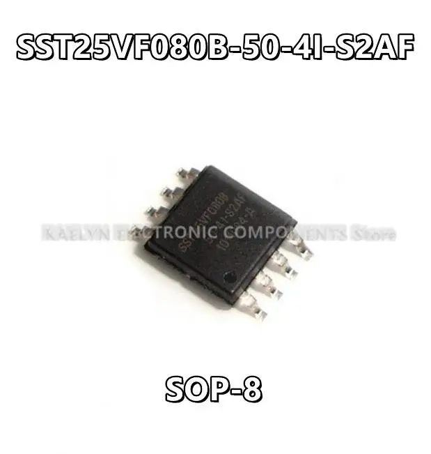 10Pcs/lot SST25VF080B-50-4I-S2AF SST25VF080B FLASH Memory IC 8Mbit SPI 50 MHz 8-SOIC
10Pcs/lot SST25VF080B-50-4I-S2AF SST25VF080B FLASH Memory IC 8Mbit SPI 50 MHz 8-SOIC