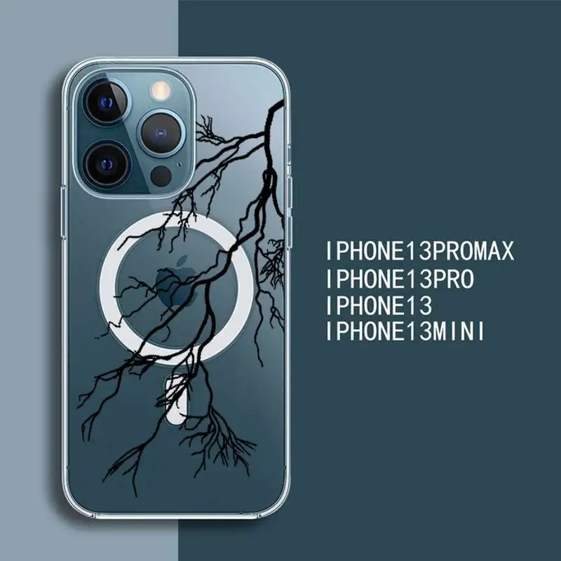 Lightning Phone Case For iPhone 13 12 Mini Pro Max transparent Super Magnetic MagSafe Cover
Lightning Phone Case For iPhone 13 12 Mini Pro Max transparent Super Magnetic MagSafe Cover