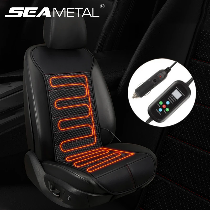 SEAMETAL Car Heating Seat Covers Universal 12/24V Winter Seat Heated Cushion 30s Fast Heating Keep Warm Car Interior Accessories
SEAMETAL Car Heating Seat Covers Universal 12/24V Winter Seat Heated Cushion 30s Fast Heating Keep Warm Car Interior Accessories