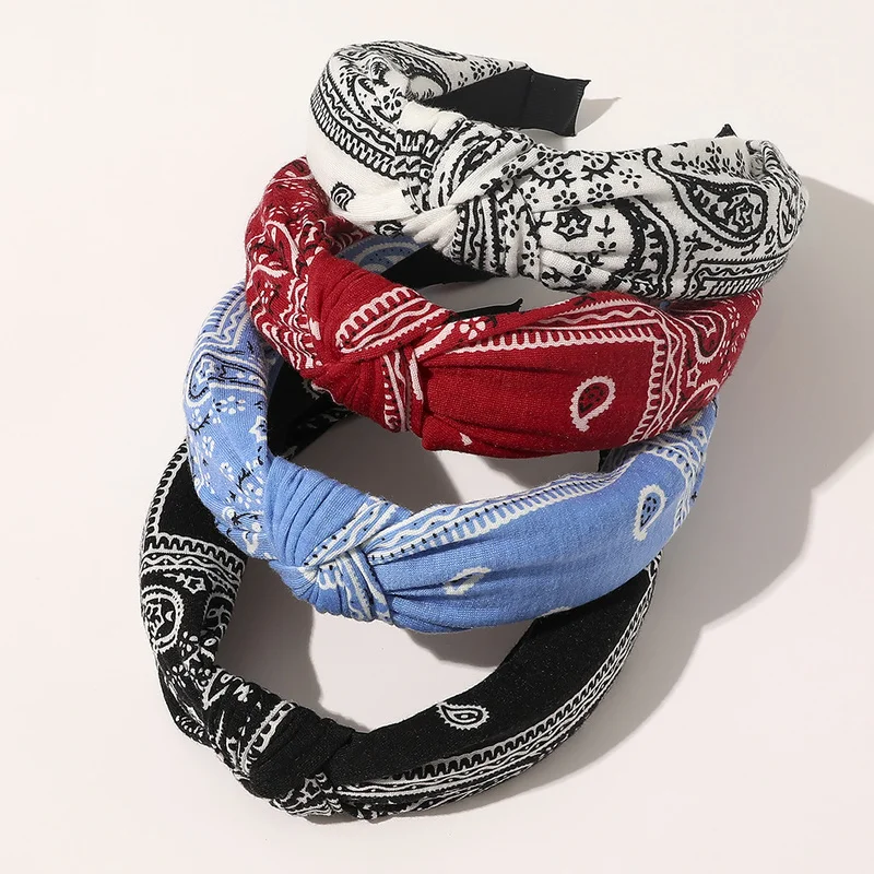 Flower Print Knotted Hairbands for Women Boho Fashion Wide Cloth Headband Hair Hoop Bezel Headdress Accessories Mujer
Flower Print Knotted Hairbands for Women Boho Fashion Wide Cloth Headband Hair Hoop Bezel Headdress Accessories Mujer