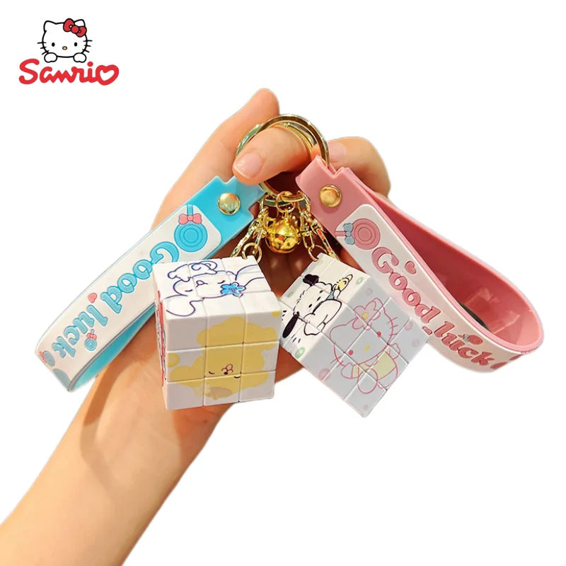 Hello Kitty Kuromi Cinnamoroll My Melody Anime Peripheral Kawaii Cute Creative Keychain Rubik's Cube Pendant Cartoon Ornament
Hello Kitty Kuromi Cinnamoroll My Melody Anime Peripheral Kawaii Cute Creative Keychain Rubik's Cube Pendant Cartoon Ornament