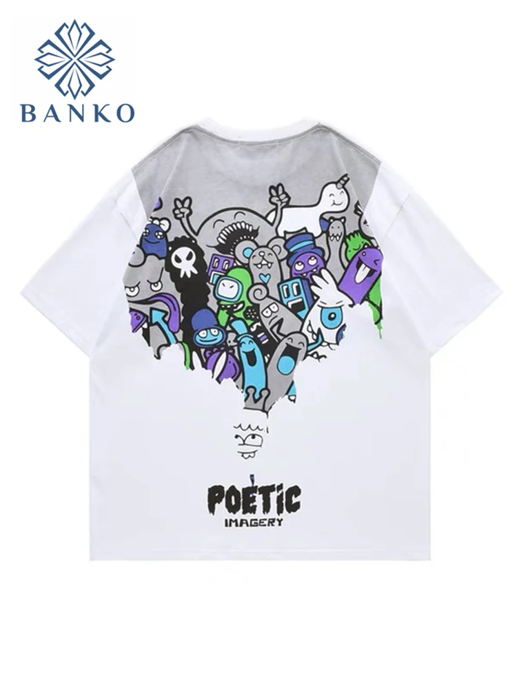Basic Women T-shirts Korean Fashion Harajuku Cartoon Pattern Printing Tops 2022 Short Sleeve O-neck All-Match Streetwear Clothes
Basic Women T-shirts Korean Fashion Harajuku Cartoon Pattern Printing Tops 2022 Short Sleeve O-neck All-Match Streetwear Clothes