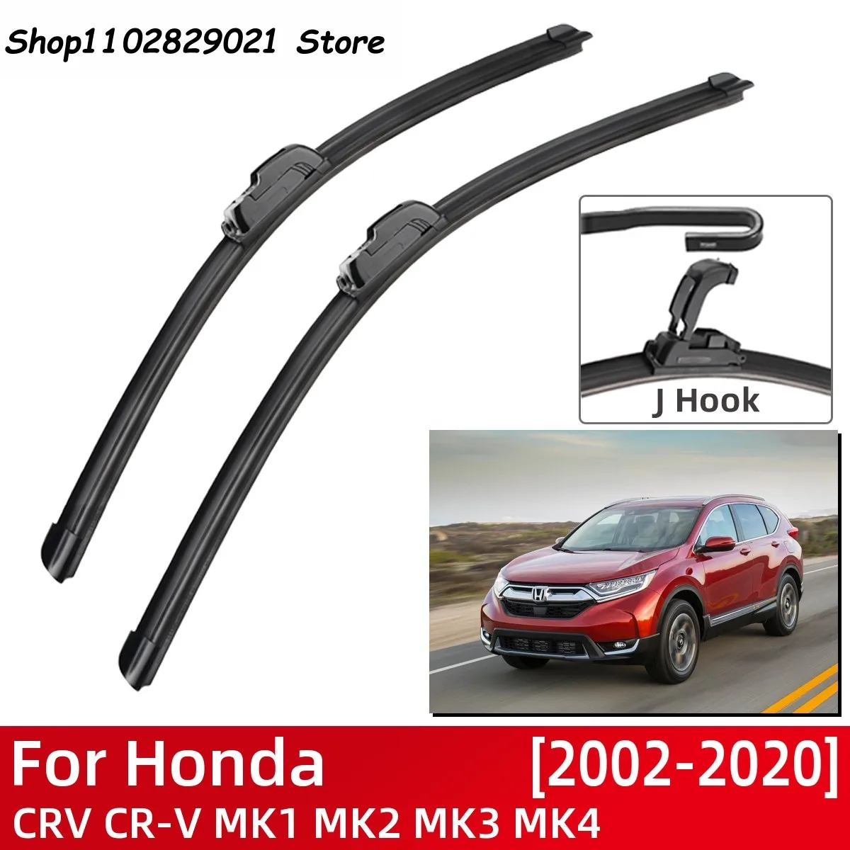 For Honda CRV CR-V 1995-2020 Car Accessories Front Windscreen Wiper Blade Brushes Wipers U Type J Hooks 2020 2019 2018 2017
For Honda CRV CR-V 1995-2020 Car Accessories Front Windscreen Wiper Blade Brushes Wipers U Type J Hooks 2020 2019 2018 2017