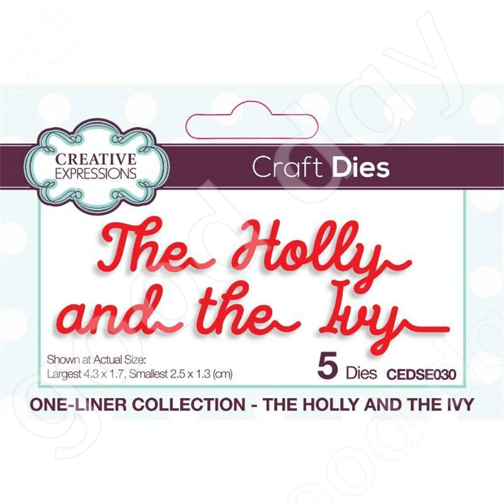 Christmas New 2022 Arrival The Holly and the Ivy Craft Metal Cutting Dies Scrapbook Diary Decoration Embossing Template Handmade
Christmas New 2022 Arrival The Holly and the Ivy Craft Metal Cutting Dies Scrapbook Diary Decoration Embossing Template Handmade