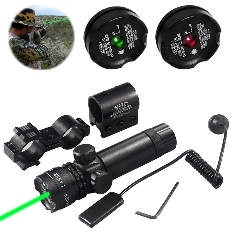 Tactical Hunting Riflescope Green/Red Laser Sight Scope for Aiming Adjustable 20mm Rail Mount Laser for Rifle Hunting
Tactical Hunting Riflescope Green/Red Laser Sight Scope for Aiming Adjustable 20mm Rail Mount Laser for Rifle Hunting
