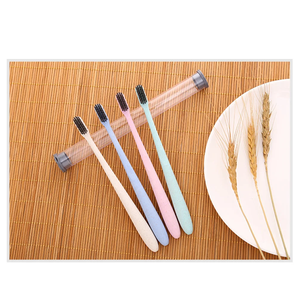 4 Pcs Comfortable Eco-friendly Portable Bamboo Lightweight Toothbrushes Manual Teeth whitening Child
4 Pcs Comfortable Eco-friendly Portable Bamboo Lightweight Toothbrushes Manual Teeth whitening Child