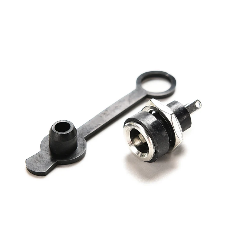DC-022B DC Power Socket Connector With Waterproof Cover Cap Female Panel Mounting Adapter Power Jack 5.5 X 2.1mm 
DC-022B DC Power Socket Connector With Waterproof Cover Cap Female Panel Mounting Adapter Power Jack 5.5 X 2.1mm
