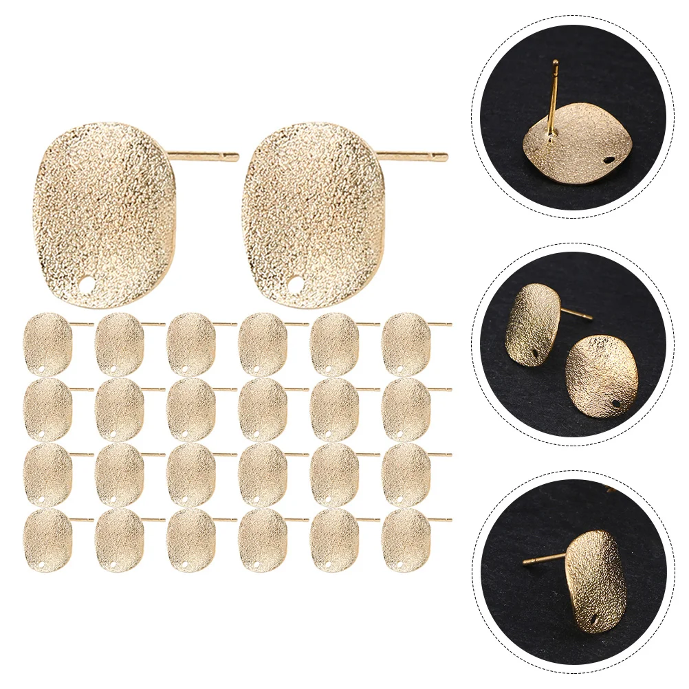 30 Pcs Round Ear Pin Hole Gemstone Earrings Base Setting Tassel Stud Blanks Alloy DIY Jewelry Accessories Bezel Tray
30 Pcs Round Ear Pin Hole Gemstone Earrings Base Setting Tassel Stud Blanks Alloy DIY Jewelry Accessories Bezel Tray