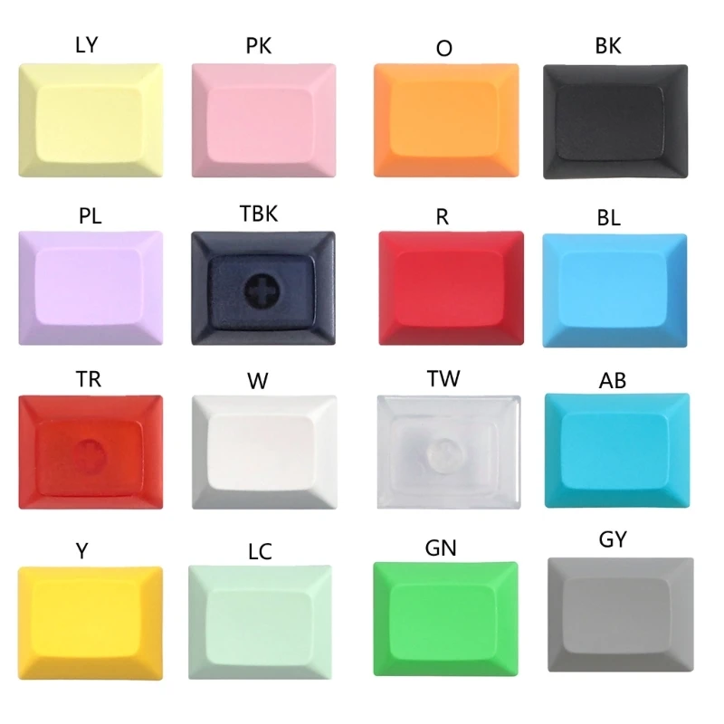 10 Keys PBT Keycap DSA 1.25U Not Engraving Blank Key Cover Unique Character Key Button for Mechanical Keyboard P9JB
10 Keys PBT Keycap DSA 1.25U Not Engraving Blank Key Cover Unique Character Key Button for Mechanical Keyboard P9JB
