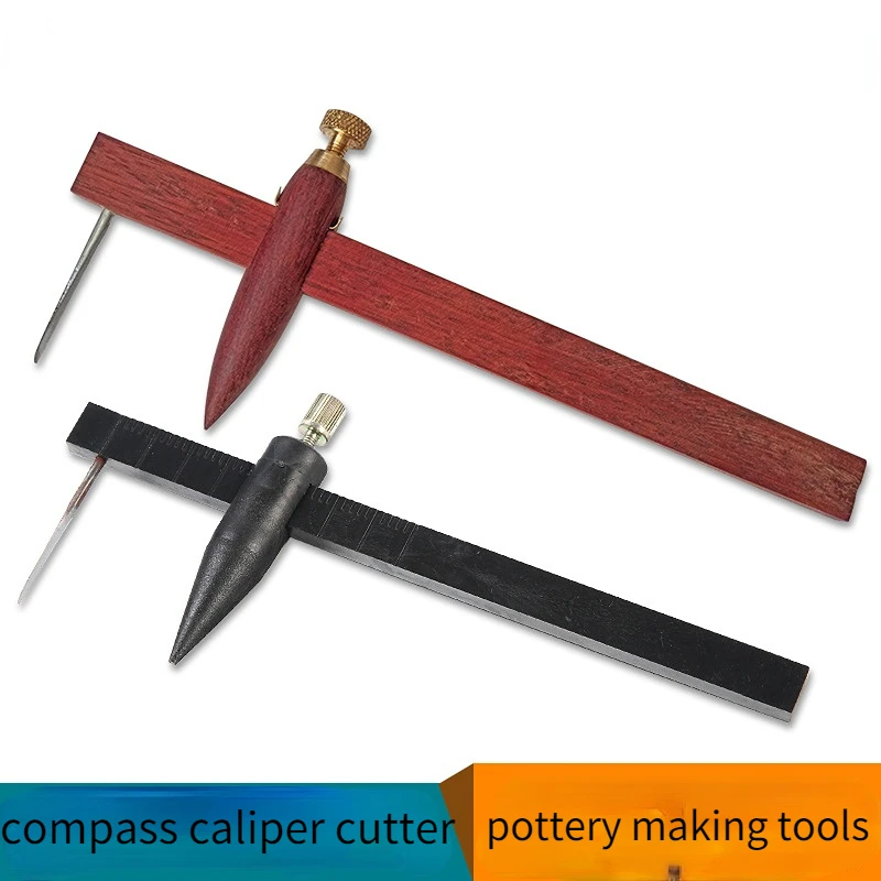 Pottery Making Tool Plastic Wood Pottery Clay Compasses Purple Sand Pot Opening Compass Cutter
Pottery Making Tool Plastic Wood Pottery Clay Compasses Purple Sand Pot Opening Compass Cutter