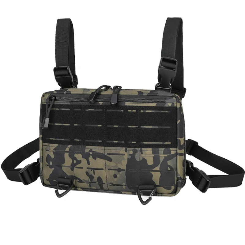 Laser Tactical Chest Bag Men's Functional Vest Bag Survival Army CAMO Molle System Kit Bag Backpack Locomotive Backpack X423+A
Laser Tactical Chest Bag Men's Functional Vest Bag Survival Army CAMO Molle System Kit Bag Backpack Locomotive Backpack X423+A