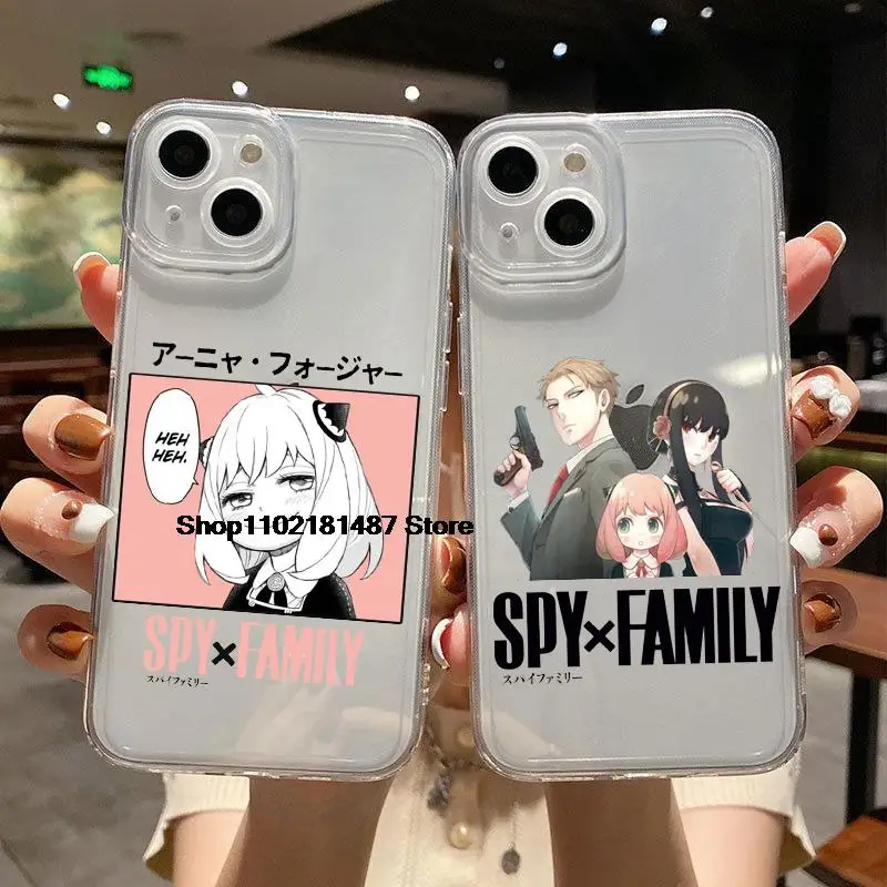 Cute Japan Anime Spy×Family Transparent Phone Case For iPhone 12 13 11 14 Pro MAX XR XS 7 8 14Plus Cartoon Soft TPU Cover Fundas
Cute Japan Anime Spy×Family Transparent Phone Case For iPhone 12 13 11 14 Pro MAX XR XS 7 8 14Plus Cartoon Soft TPU Cover Fundas