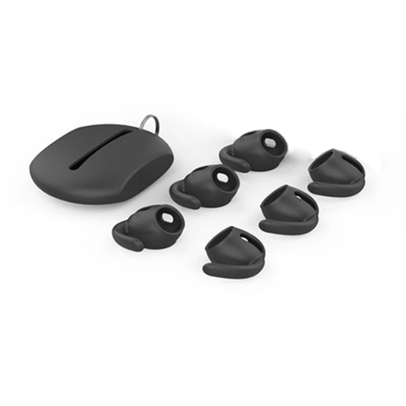 3 пары, силиконовые насадки-Крючки для наушников Apple 3