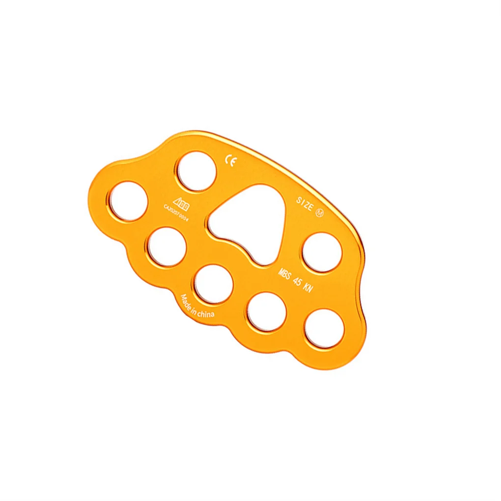 Climbing Rigging Plate Professional Outdoor Mountaineering Hardware Load-bearing Multi-hole Anchor Point Divider
Climbing Rigging Plate Professional Outdoor Mountaineering Hardware Load-bearing Multi-hole Anchor Point Divider